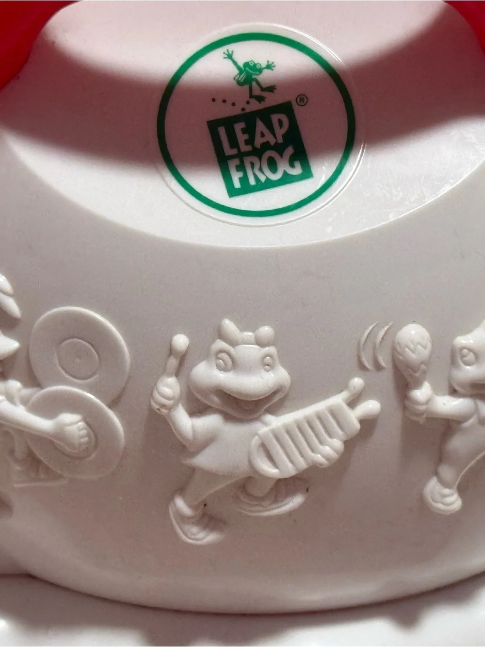 Leap Frog Leapfrog Learning Drum White Educational Musical Lights Sound ABC 123